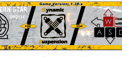 Dynamic Suspension   Keyboard steeringATS 112V6